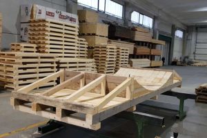 Sella in legno su misura progetto realizzato LBA Srl Imballaggi Industriali